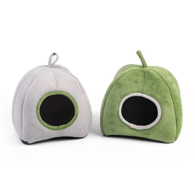 Cama para Hámster o Cobaya en forma de calabaza