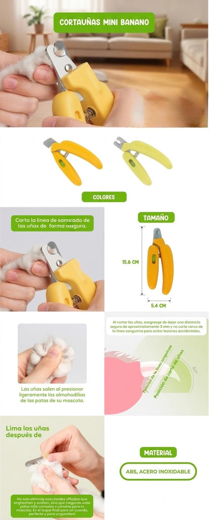 Cortaúñas Mini Banano