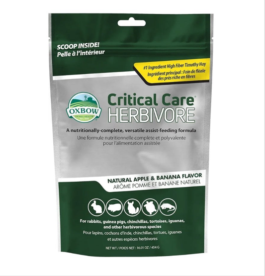 CRITICAL CARE OXBOW. ALIMENTO DE CUIDADO CRITICO PARA HERBIVOROS
