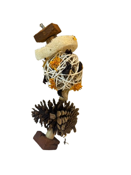 JUGUETE BALANCIN COMESTIBLE PARA CONEJOS, ROEDORES Y AVES ORNAMENTALES