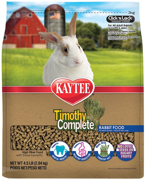 KAYTEE TIMOTHY COMPLETE. ALIMENTO PARA CONEJO 4.5 LB